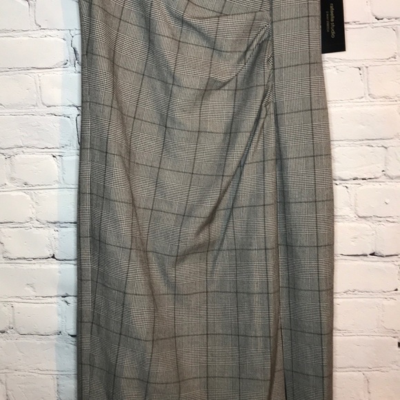 NWT Rafaella Size 4 Black &Cream Houndstooth Dress - Picture 4 of 12